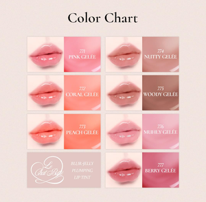 Dinto Le Chat Botte Collection Blur Jelly Repulpant Lip Tint 771 Pink Gelee Velvet Matte Lip Stain Long Lasting Lip Color - Product Image 6