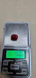 Coral Rojo Italiano, Piedra Preciosa Mediterránea, Piedra Preciosa Suelta, Forma Ovalada, Tamaño Grande, Color Rojo Intenso, para Joyería - Product Image 3