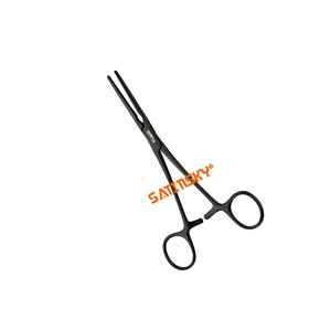 Pinzas Vasculares Atraumáticas de 24.5 cm, Instrumento de Línea Negra de Alta Calidad, Sistema Manual para Artroplastia de Cadera, Certificado CE - Product Image 4