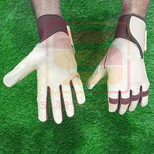 Gants de frappeur de baseball de softball de couleur personnalisée légère et professionnelle de haute qualité Gants de sport respirants en cuir d'origine - Product Image 1