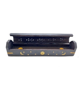 Soporte de palo de incienso de nuevo diseño de madera hecho a mano de lujo para uso religioso Elegante logotipo personalizado Impresión disponible. - Product Image 2