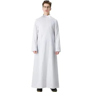 Promotion Low-Cost Wholesale Robe Church Custom Robes With White Church Suit Customize Logo