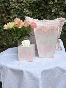 Metal <b>waste</b> <b>bin</b> With Beautiful Digital Printing with Brass Feet. - Product Image 6