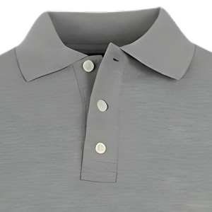 Camisa Clásica Premium para Hombre, 100% Algodón Piqué, Mangas Cortas, Transpirable, Antiarrugas, con Bolsillo, Estilo Casual y Deportivo - Product Image 2