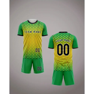 Haute qualité sur mesure de haute qualité de vêtements de football américain de qualité supérieure respirant Sublimation Team Crop Top Soccer Jersey Design - Product Image 1