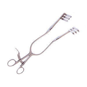 <strong>Beckmann</strong>-Adson Laminectomy <strong>Retractor</strong> with 3x3 Sharp Prongs Surgical <strong>Beckmann</strong>-Adson <strong>Retractor</strong> with Ratchet Lock - Product Image 4