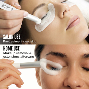 For Vegan Cruelty-Free pH Balanced Betaine-Free Paraben-Free Oil-Free Eyelash Extension Shampoo 50ml/100ml/200ml + <b>Brush</b> - Product Image 4