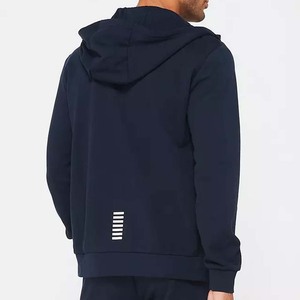 Nouveauté : Ensemble de survêtement deux pièces pour homme, idéal pour l'entraînement hivernal et le jogging, avec cordon de serrage, qualité supérieure, 100 % coton épais et écologique - Product Image 5