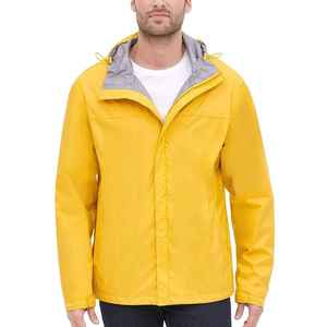 Venta al por mayor de calidad superior OEM Sudadera con capucha impermeable personalizada sublimada para hombres chaquetas cortavientos - Product Image 1