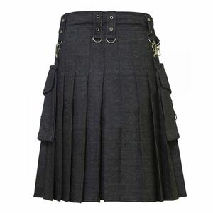 Top Hot Men and Women Nouveau style Kilts utilitaires sur mesure/Kilt écossais utilitaire traditionnel - Product Image 4