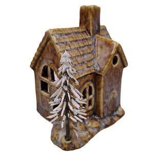 เชิงเทียนเซรามิกสำหรับตกแต่งเทศกาลตกแต่งต้นคริสต์มาสแบบชนบทด้วยการเน้นต้นไม้สำหรับตกแต่งตามเทศกาล - Product Image 5