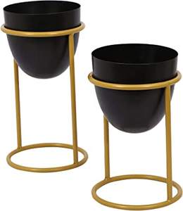 Soporte de maceta moderno al por mayor macetas redondas flores soporte de planta de metal para interior exterior maceta hogar decorativo - Product Image 4