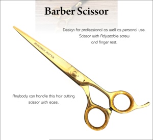 Kit de Coiffure GEM : Ciseaux à Lame Droite, Ciseaux à Effiler, Manche en Céramique, Peignes de Beauté, Logo Personnalisé - Product Image 2