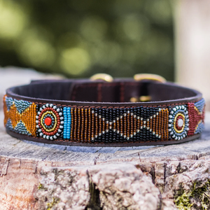 Collar táctico de cuero hecho a mano personalizado para perros, duradero y suave con placas de nombre a precio mayorista - Product Image 6