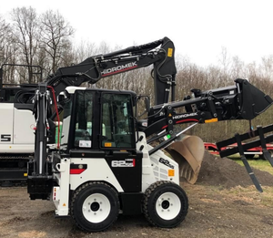 Vente directe d'usine Chargeuse-pelleteuse Hidromek 4x4 Tracteur avec chargeur et pelle rétrocaveuse Chargeuses-pelleteuses - Product Image 3