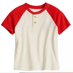 Top de Punto Informal de Algodón para Bebés y Niños Pequeños Unisex de 1 a 4 Años, ODM, Suave, Transpirable, Ecológico, Ropa Infantil Premium al por Mayor - Product Image 3