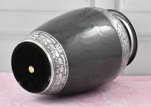 Recuerdo de cenizas de urnas de color gris, urnas para cenizas humanas, urnas de recuerdo para cenizas humanas - Product Image 3