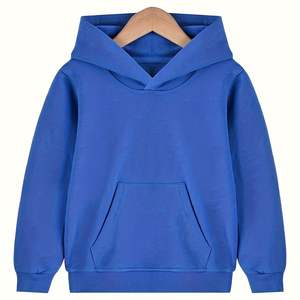 Vêtements épais de haute qualité pour hommes sweats à capuche surdimensionnés ESSENTIAL sweats à capuche unisexes en coton lourd avec logo personnalisé - Product Image 5