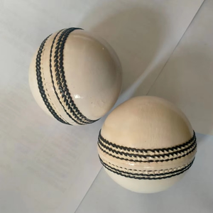 Pelota dura de Cricket multicolor personalizada, tamaño 22,5, las mejores pelotas de entrenamiento para combinar, cuero de calidad, venta por tiempo limitado - Product Image 4