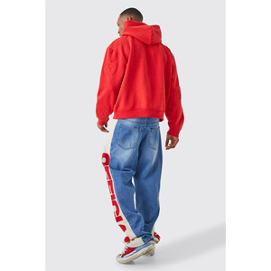 Nueva mejor calidad 100% algodón invierno hombres sudaderas polar personalizado impreso OEM servicio hecho en Pakistán precio al por mayor - Product Image 2