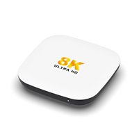 Boîtier Smart TV H96 Max Quad Core 2026 Android 14 RK3528 8K 802.11n 2.4GHz Lecteur Multimédia Version UK