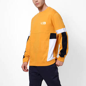เสื้อสเวตเตอร์ของผู้ชายผ้าฝ้ายผสมพื้นฐานมีหลายขนาด - Product Image 4