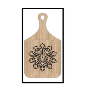 Planche à découper en bois de légumes et de fruits de forme rectangulaire pour l'usage de cuisine Planche à découper en bois avec autocollant et bois fini - Product Image 4