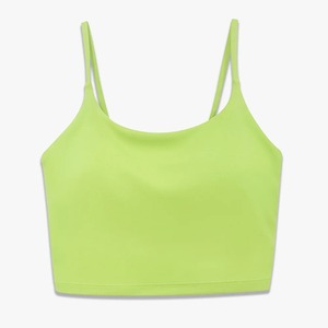 Soutien-gorge de sport de gymnastique léger sans couture à soutien élevé pour femmes respirant grande taille Logo personnalisé impression Logo avant réversible - Product Image 5