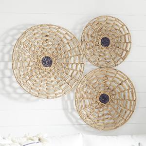 Accesorios para el hogar, juego de decoración de pared de jacinto de agua de excelente calidad, arte colgante de exhibición natural - Product Image 1