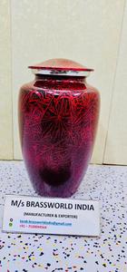 Urne funéraire décorative pour adultes en métal de style américain, capacité de 220 pouces cubes, récipient pour cendres commémoratives, souvenir funéraire, vente en gros - Product Image 2