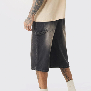 Shorts de Mezclilla para Hombre, Cómodos, de Tela de Algodón, Estilo Cargo con Cierre de Cremallera y Botón, Precio al por Mayor, Servicio OEM 2026 - Product Image 5
