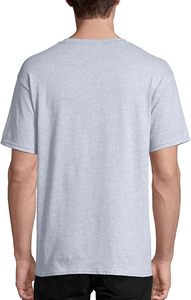 T-shirt à manches courtes pour homme, 100% coton, été, impression numérique personnalisée, logo personnalisé - Product Image 3