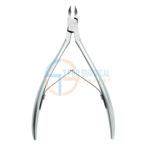 Pince à ongles à cuticules en acier professionnelle coupe-ongles incarnés pour manucure et pédicure outil de soin des ongles pour les doigts - Product Image 1