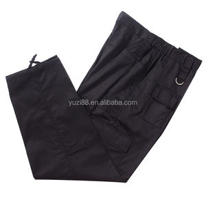 Resistente allo strappo <span class=keywords><strong>da</strong></span> <span class=keywords><strong>uomo</strong></span> di alta qualità Design tattico guardia di sicurezza <span class=keywords><strong>lavoro</strong></span> uniformi pantaloni neri fornitore - Product Image 6