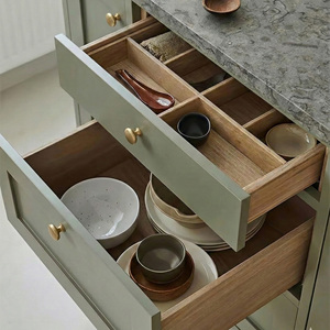 Bouton de meuble vintage en alliage de zinc, finition or brossé, design traditionnel, forme facile à installer, utilisation en cour, tiroirs, commodes - Product Image 6