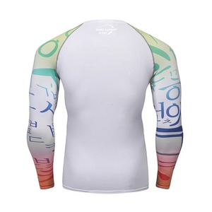 Chemise de compression d'entraînement pour homme Séchage rapide Rash Guard Gym Couche de base Maillot de corps athlétique Chemise de sport - Product Image 3