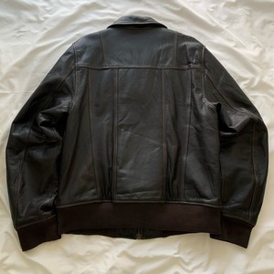 2024 veste en cuir véritable 100% pour hommes sur mesure saison d'hiver remorquage poche avant Style direct du fabricant - Product Image 4