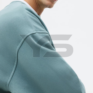 Sweatshirts d'hiver pour hommes - Couleur unie, sérigraphie, logo personnalisé sur le devant, qualité supérieure, respectueux de l'environnement, avec plusieurs options de couleurs - Product Image 2
