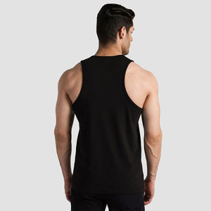 High Quality Fitness Bodybuilding Gym Training Tank <b>Tops</b> Wholesale Men's Singlet Casual Ribbed Cotton Elastic Knitted Vest 2025 - Product Image 2