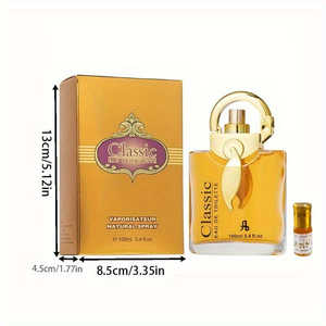 น้ำหอมสำหรับผู้ชาย ซัลต่าน โกลเด้น เมน กลิ่นหอมติดทนนาน กลิ่นแปลกใหม่ ผสมอำพันและอูด กลิ่นหอมหรูหราสำหรับงานกลางคืน - Product Image 5