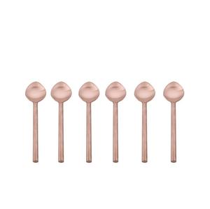 ชุดช้อนส้อมทองแดงขายดี ชุดช้อนส้อมโลหะใหม่สำหรับโรงแรมและร้านอาหาร ช้อนส้อมโลหะ ช้อนและส้อม - Product Image 6