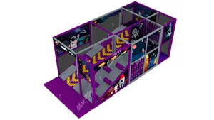 限定版! Maxplayによる特別なデザインのカスタマイズ可能な商業遊び場フルセットローラースライド
