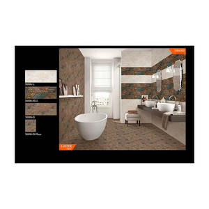 2024 New Arrival High Quality Large Size Matt Finish Ceramic Wall <b>Tiles</b> Modern Classic for Villa Stock Available Indian Supplier - Product Image 4