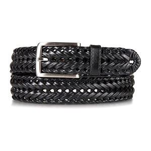 Ceinture en cuir décontractée pour hommes Boucle ardillon à longueur réglable durable Qualité supérieure Style classique Parfait pour tous les jours - Product Image 1