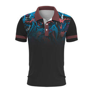 Polos de sublimación de tendencia superior a precio razonable Logotipo personalizado Cómodo precio barato mejor diseño Polo para hombre - Product Image 3
