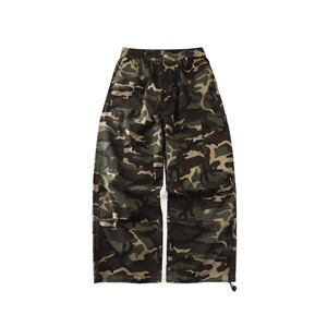 Pantalones Cargo Pantalones holgados Mujer Otoño Streetwear Pantalones de mujer Vintage Casual Pantalones de chándal sueltos Ajuste suelto Dibujar Cuerdas Cargo - Product Image 5