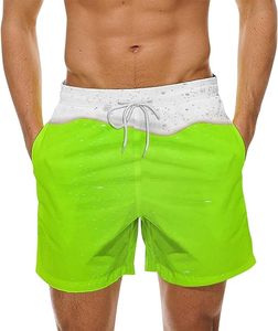 Maillot de bain Shorts de plage respirant à séchage rapide avec doublure en maille personnalisé résistant à l'eau hommes Shorts de bain - Product Image 1