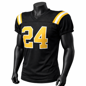 Jersey de Fútbol Americano Estilo Profesional Personalizado OEM, Uniforme Ligero de Malla con Impresión de Número y Logotipo - Product Image 3