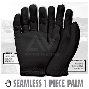Gants de golf légers de la meilleure qualité pour hommes Logo personnalisé Style tendance en cuir véritable Prix bas pour une utilisation sportive - Product Image 4