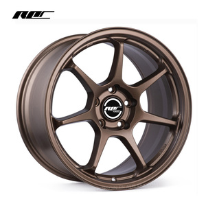 Rines Forjados Roc Custom de 18 Pulgadas, 6 Radios, TS7, 5x114.3, 5x120, 5x100 para Toyota GT86, <span class=keywords><strong>Subaru</strong></span> WRX <span class=keywords><strong>STI</strong></span>, Civic Type R - Product Image 1